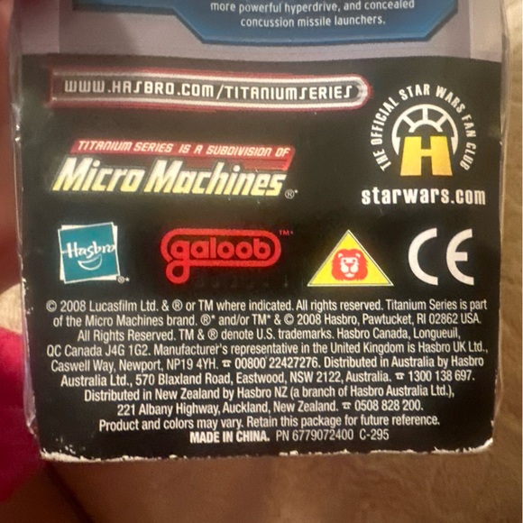 Star Wars MicroMachine EMPEROR’s HAND IMPERIAL SHUTTLE Hasbro Titanium Series - Picture 8 of 9